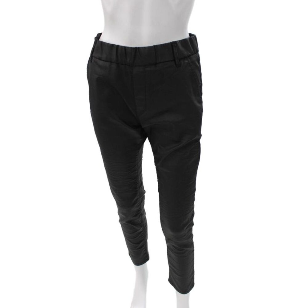 Flog Womens Chino Pants Black Cotton Size 26